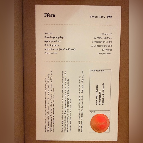 FFERN WINTER 25 - Sealed Box - Picture 4 of 6